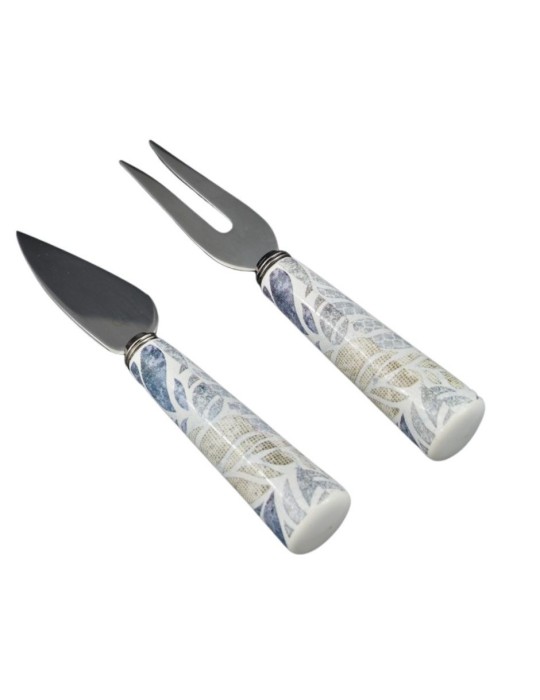 SET 2 PEZZI FORMAGGIO JUNGLE 13CM