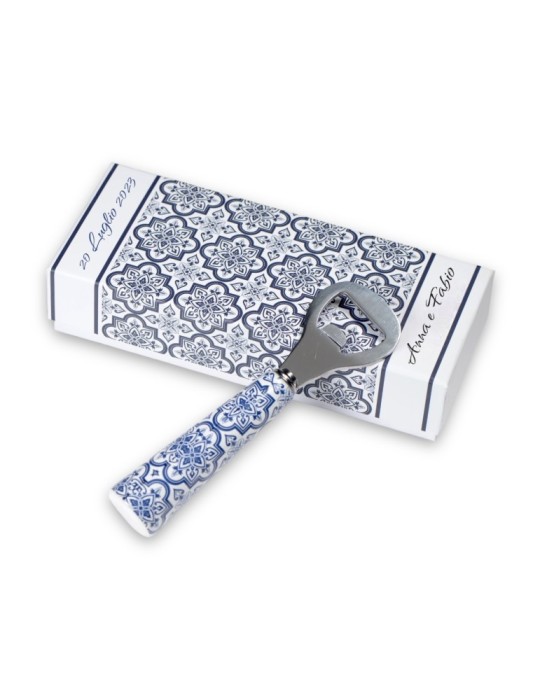 APRIBOTTIGLIE MAIOLICA 13CM