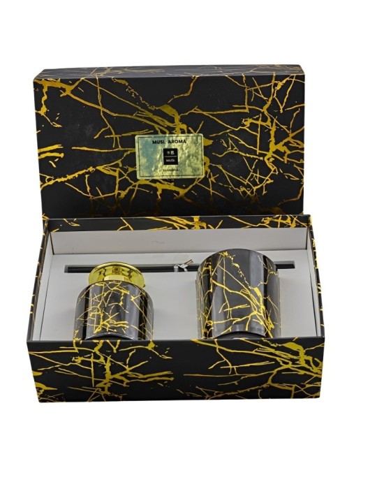 BOX BLACK MARBLE PROF E CANDELA