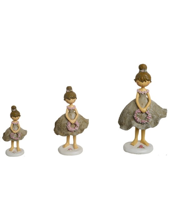 BIMBA VESTITO BEIGE  SMALL