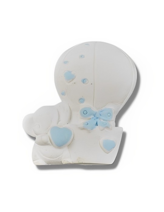 GESSETTO ELEFANTINO MONGOLFIERA CELESTE