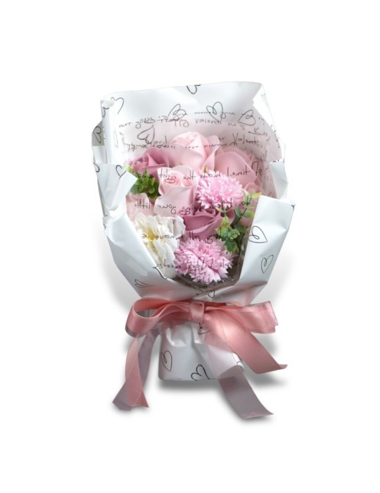 BOUQUET FIORI PINK 20X16X30CM