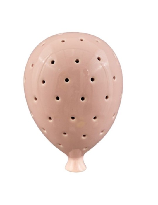 PALLONCINO LED DA MURO ROSA MEDIO 15CM