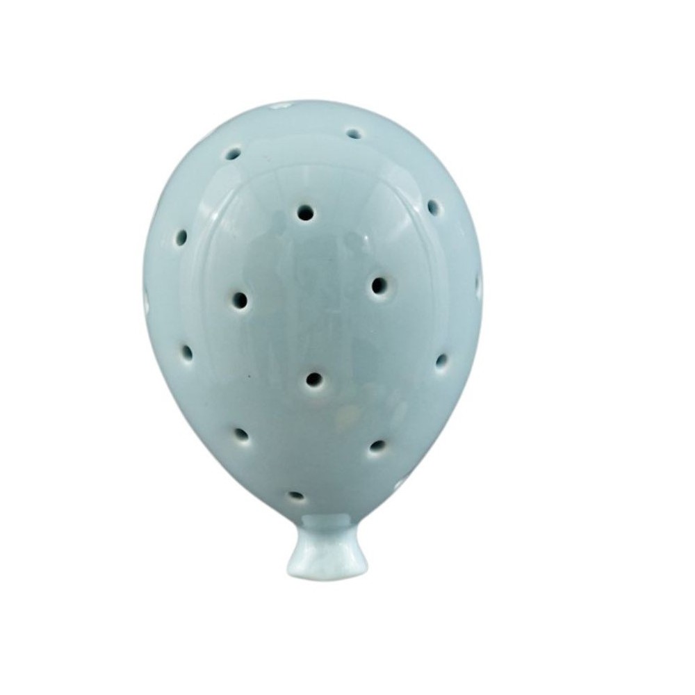 PALLONCINO LED DA MURO CELESTE PICCOLO 10CM