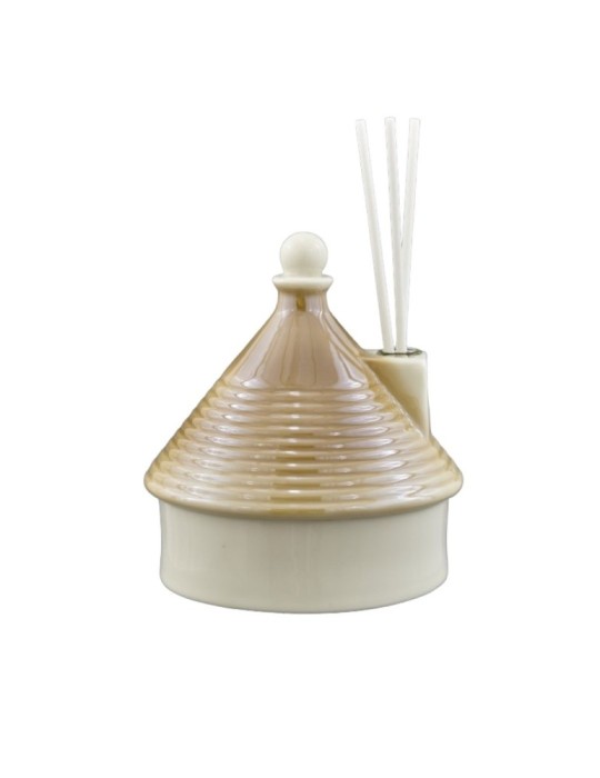 TRULLO PROFUMATORE TORTORA GRANDE 10CM