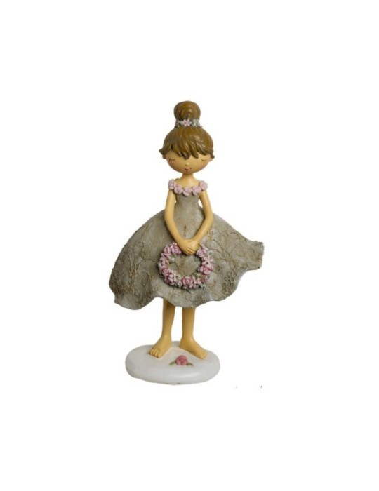 BIMBA VESTITO BEIGE  MEDIUM