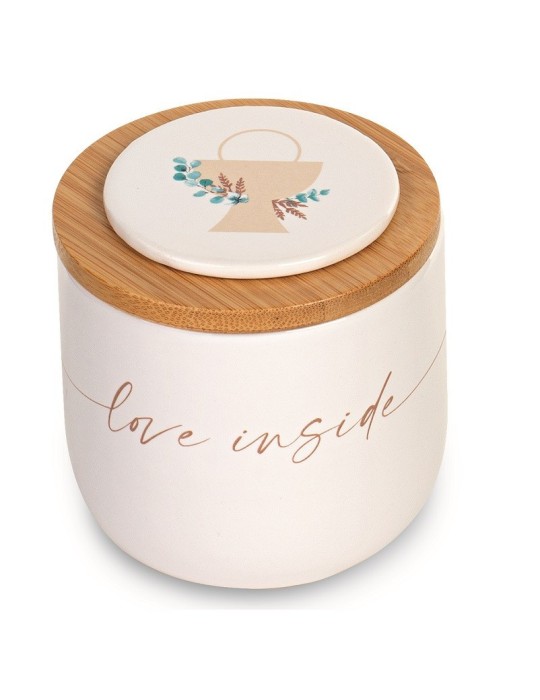 CANDELA BARATTOLO BIANCO COMUNIONE GRANDE