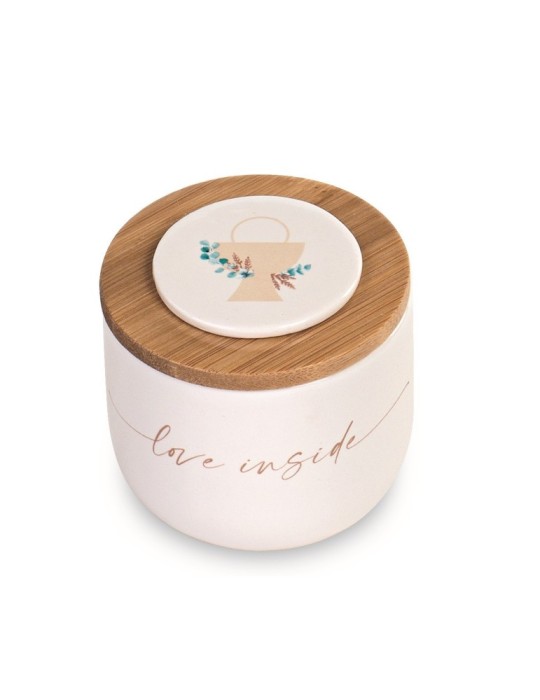 CANDELA BARATTOLO BIANCO COMUNIONE