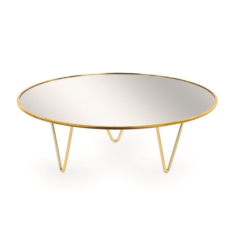 ALZATINA ORO CON SPECCHIO GR