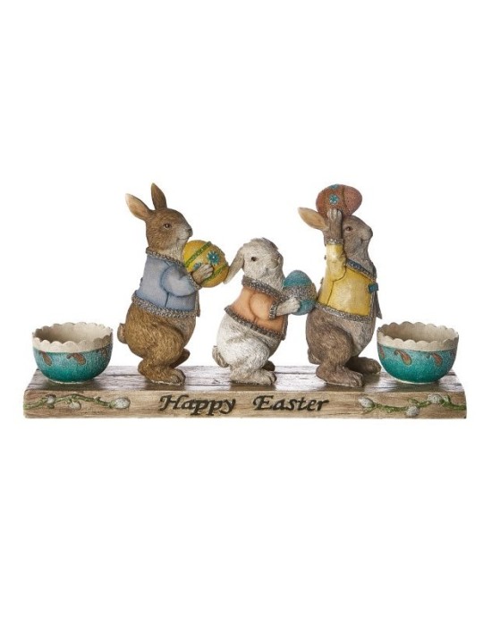 GRUPPO CONIGLI RESINA CM 16.3