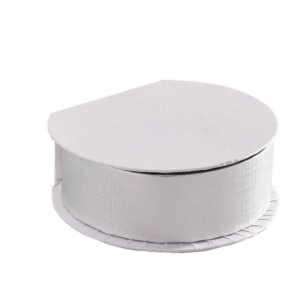 ASTUCCIO TONDO CON DIVISORIO SILVER