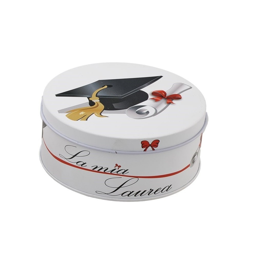 SCATOLA LATTA LAUREA PICCOLA