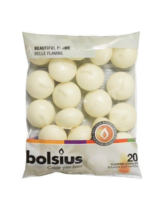 CANDELE GALLEGGINATI 20PZ IVORY