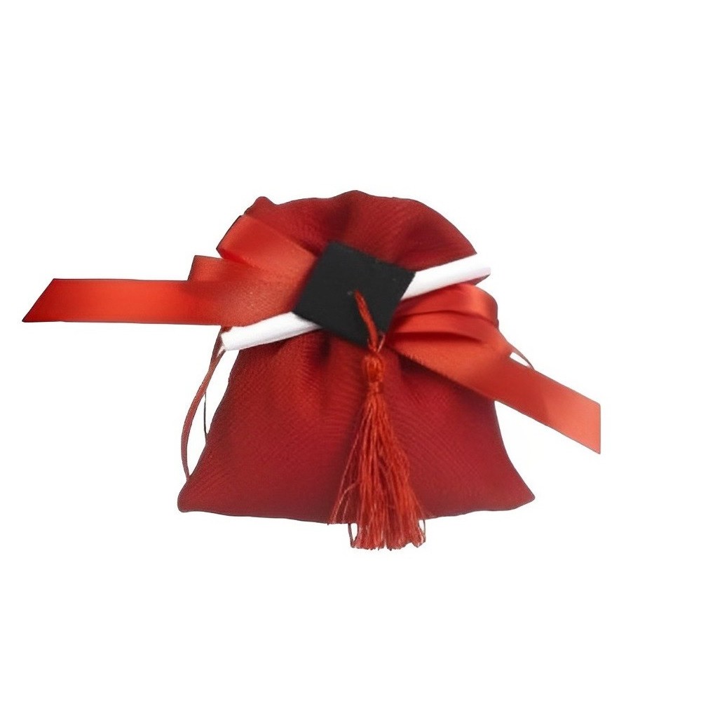 SACCHETTO LAUREA CON TOCCO 11CM