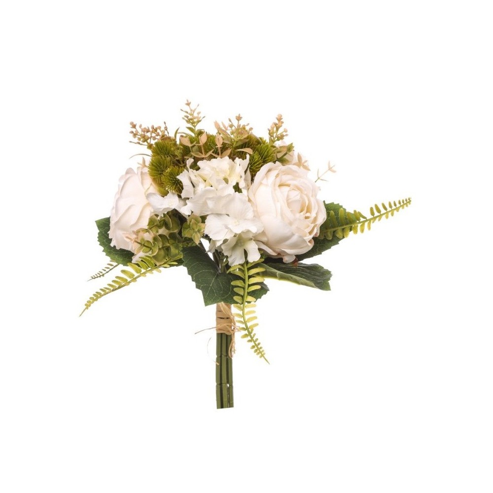 BOUQUET ROSE ORTENSIA CREMA