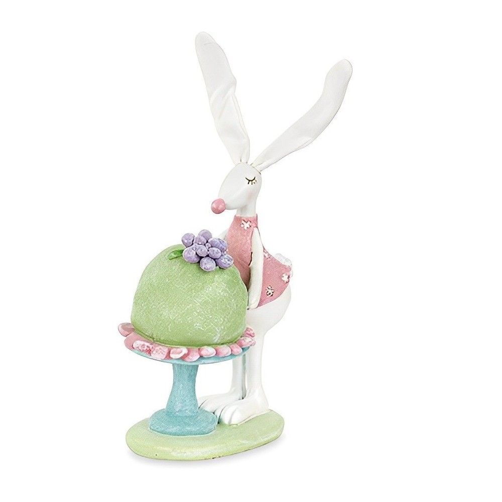 CONIGLIO CON ALZATINA E DOLCE