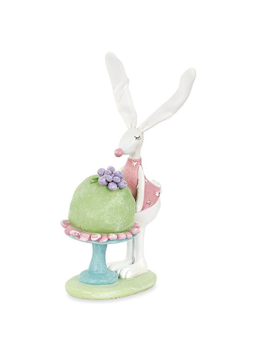 CONIGLIO CON ALZATINA E DOLCE