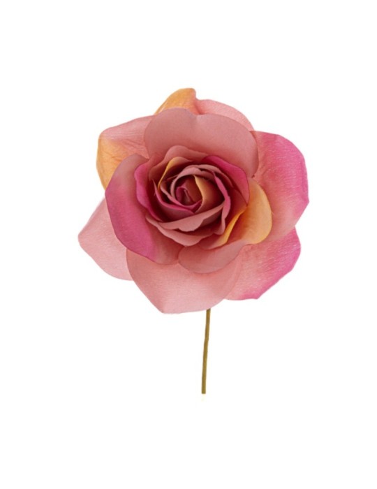 FIORE ROSA SELVATICO D 10 CM