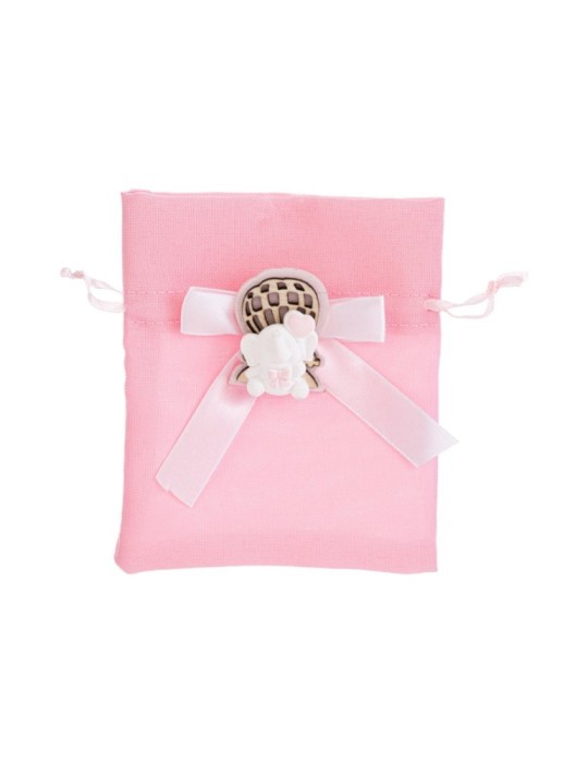 SACCHETTO ELEFANTE ROSA