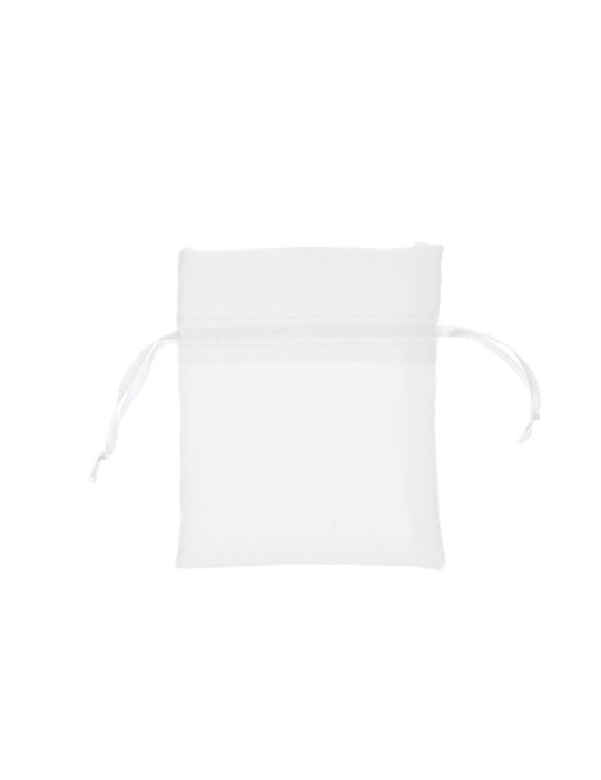SACCHETTO COTONE BIANCO 8X10 CM