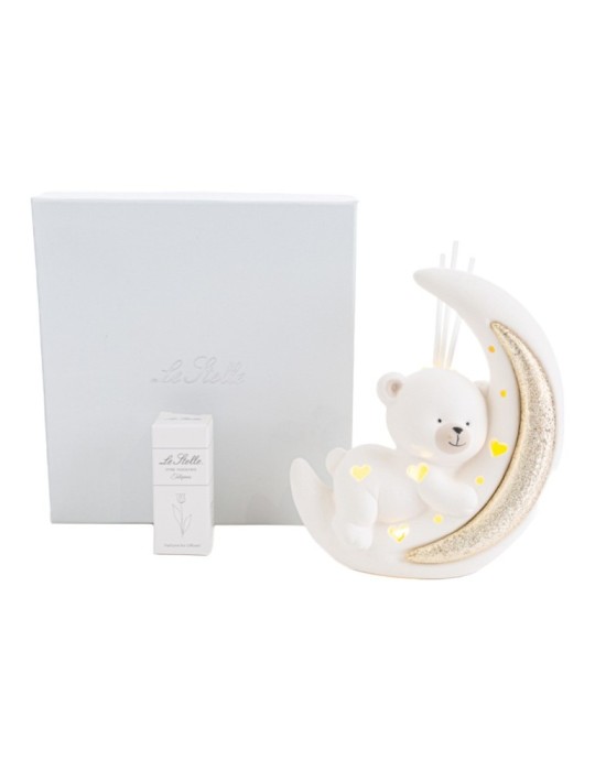 PROFUMATORE LUNA ORSETTO LED