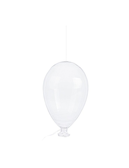 PALLONCINO VETRO APPENDINO 8.5X14CM