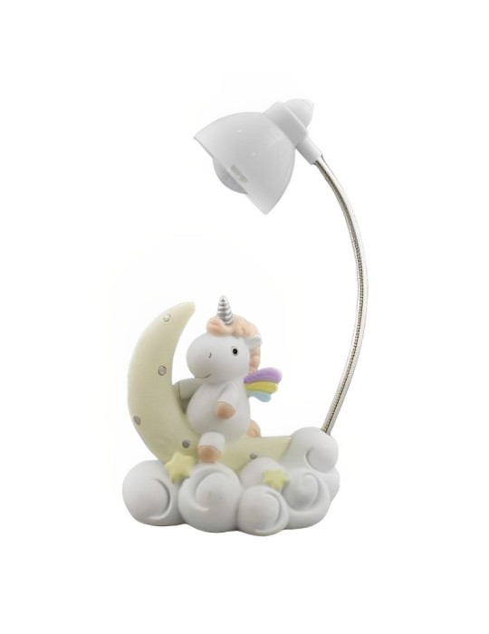 LAMPADA UNICORNO ARCOBALENO ROSA