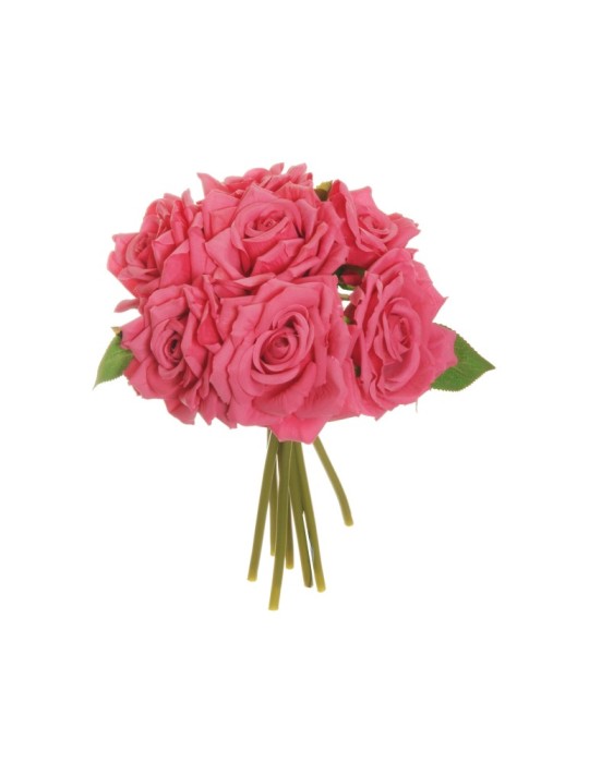 DIAMOND ROSE BUNDLE X7 FUXIA 24CM
