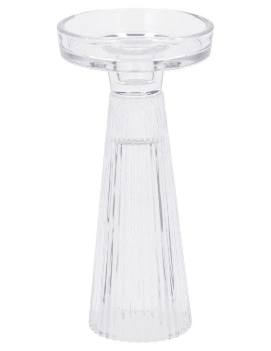 PORTA CANDELA VETRO MELL