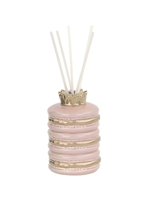 PROFUMATORE MACARONS ROSA-ORO 28924D