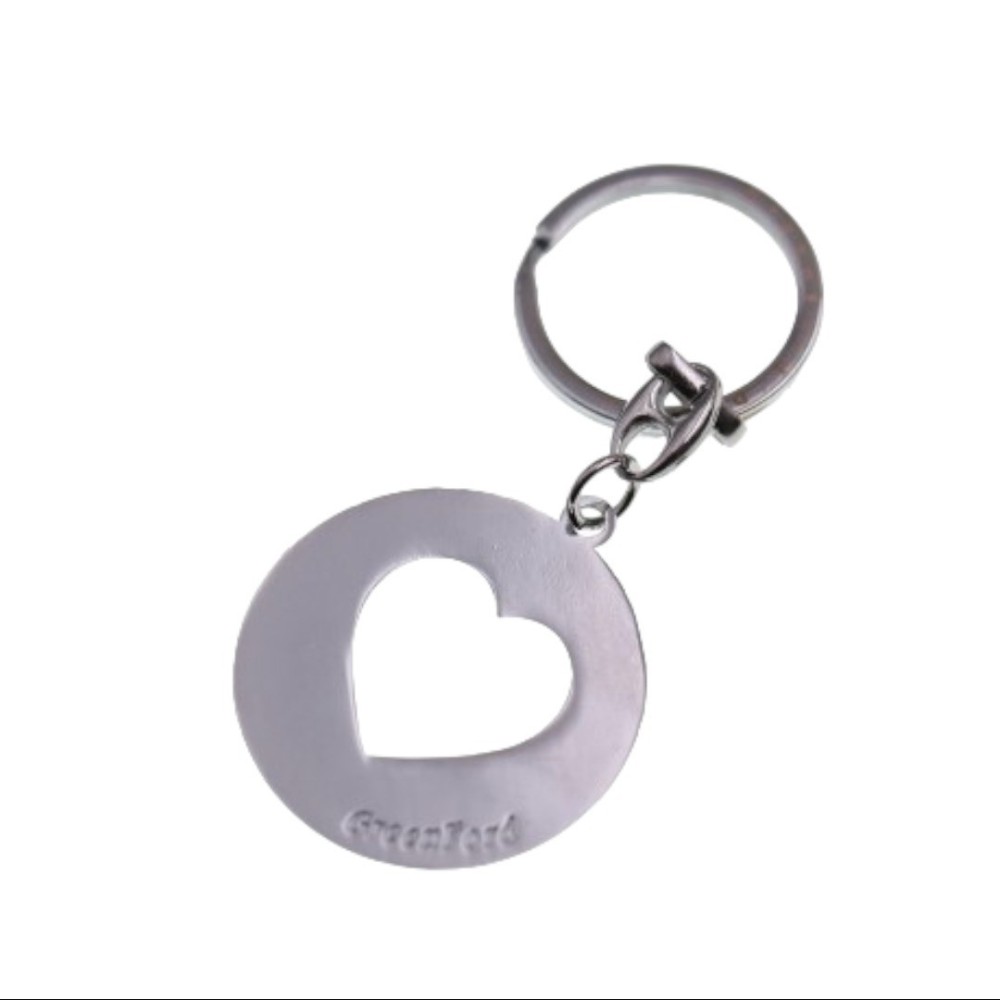 PORTACHIAVI CUORE TRAFORATO