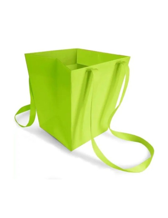 BUSTA PER PIANTA PICCOLA VERDE 12X16XH18