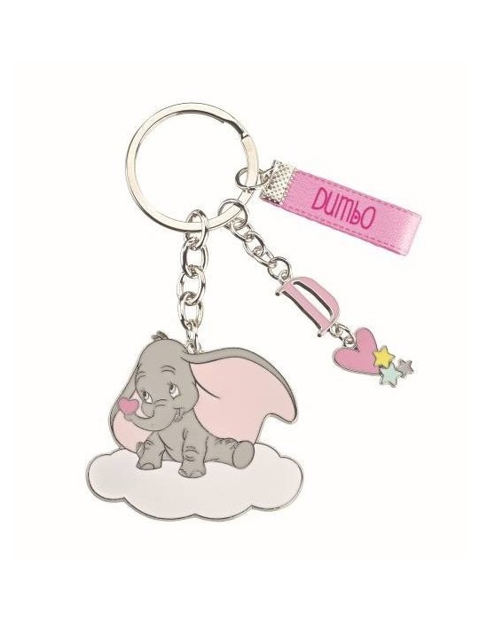 PORTACHIAVI METALLO DUMBO ROSA