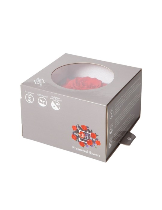 ROSA HEART SMALL RED