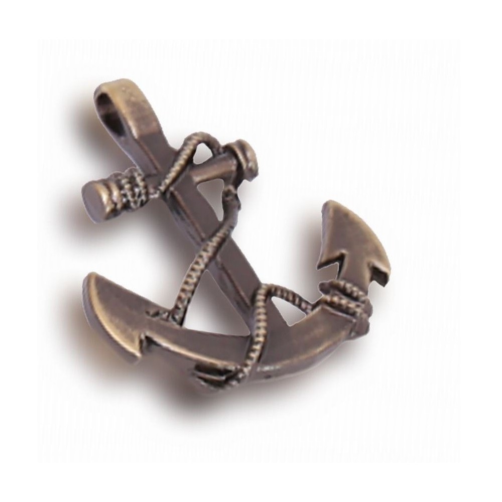 PORTACHIAVI ANCORA MAXI BRONZE