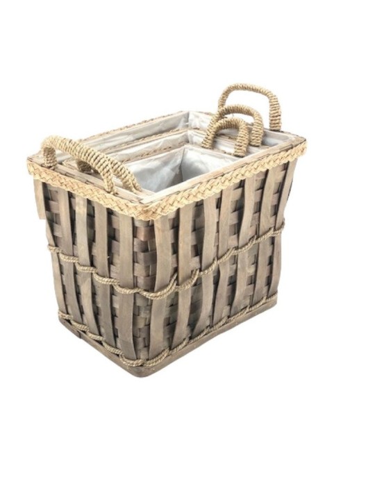 SET 3 CESTE NATURAL