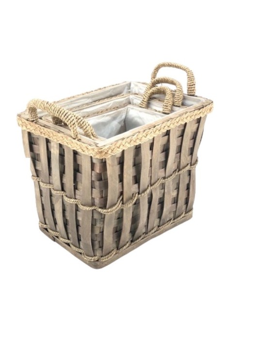 SET 3 CESTE NATURAL