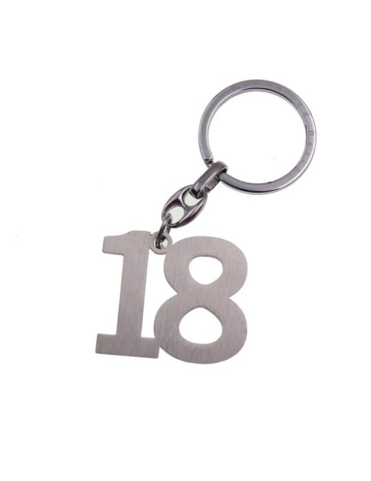 PORTACHIAVI NUMERO 18