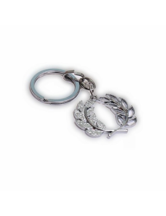 PORTACHIAVI CORONA ALLORO SATIN