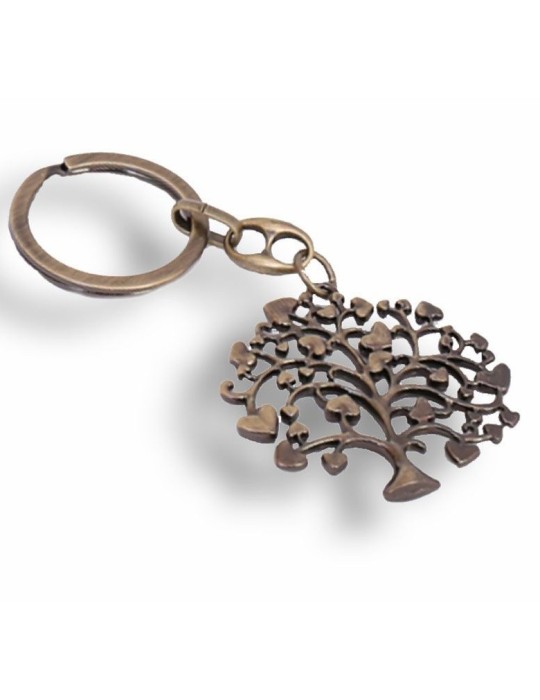 PORTACHIAVI ALBERO DELLA VITA BRONZE