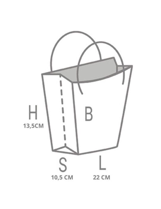 SHOPPER RECTANGLE 22X13.5X10.5