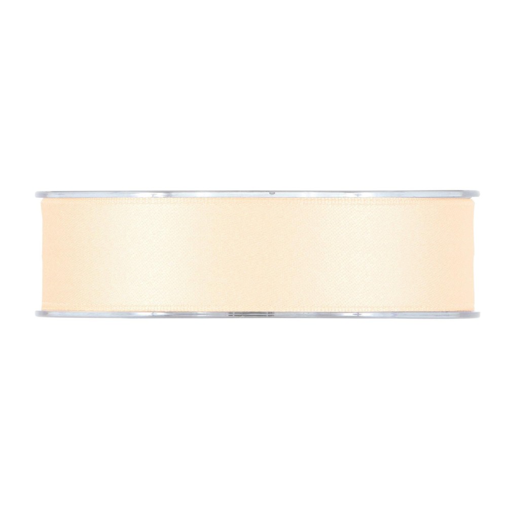 MATT DOUBLE SATIN 25X15MT CREAM