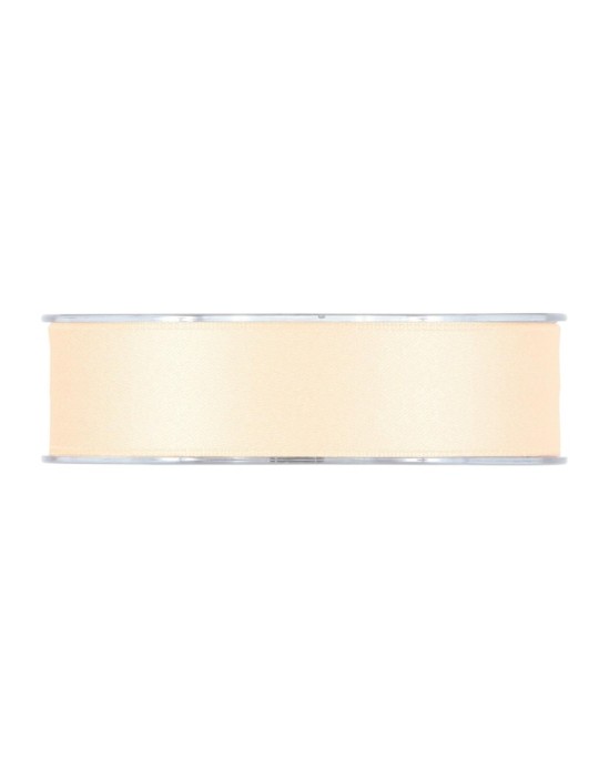 MATT DOUBLE SATIN 25X15MT CREAM