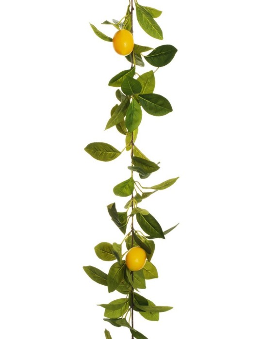 LEMON GARLAND FRUITS 180CM GIALLA