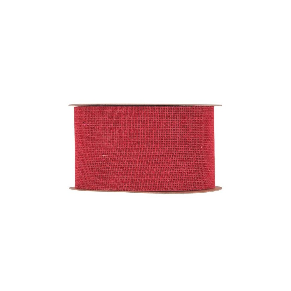 NASTRO COTTON CHESS RED CM8X20MT