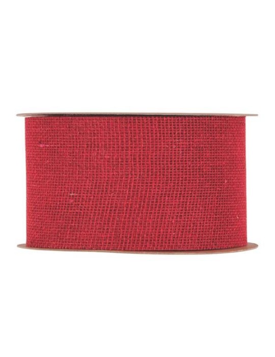 NASTRO COTTON CHESS RED CM8X20MT