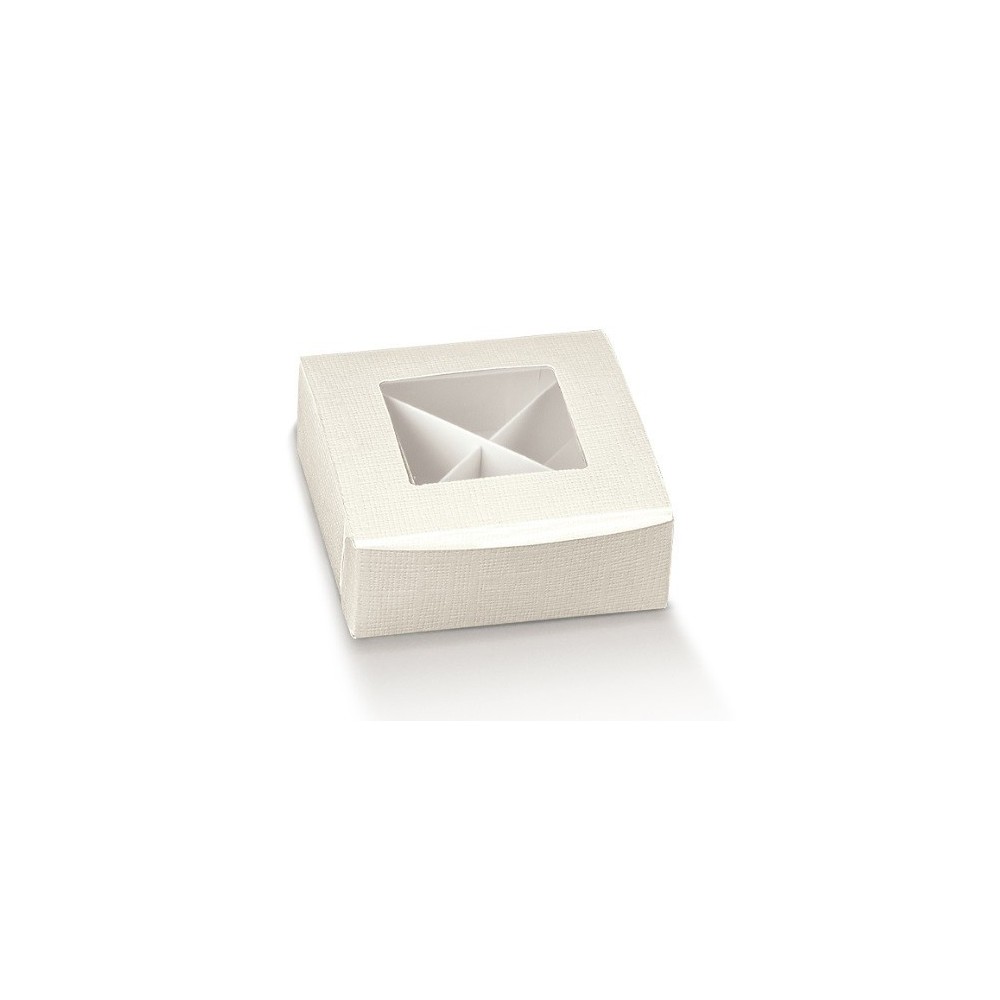 PRATICA C/F 80X80X30 SETA BIANCO