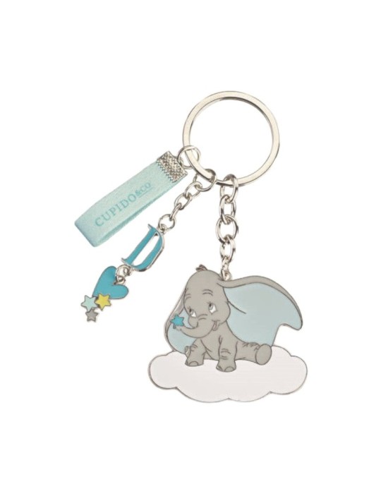 PORTACHIAVI METALLO DUMBO AZZURRO