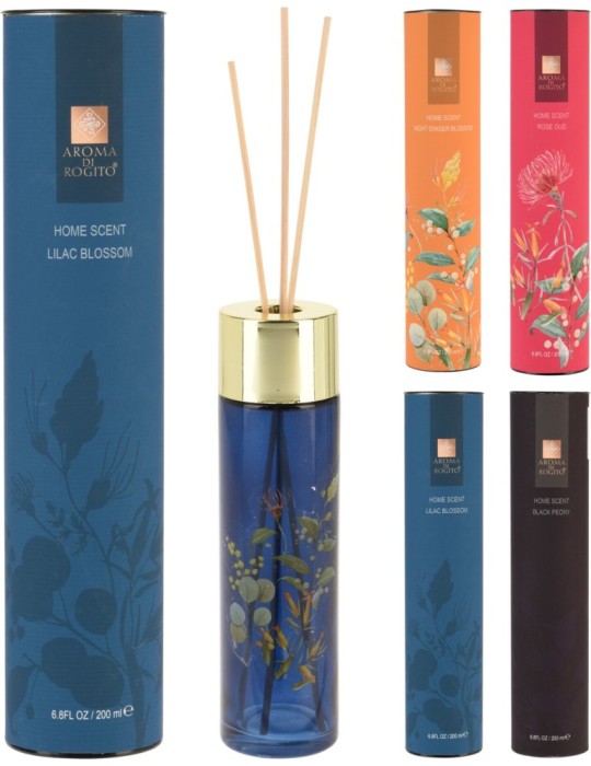 DIFFUSORE PROFUMO 200ML 4ASSORTITE