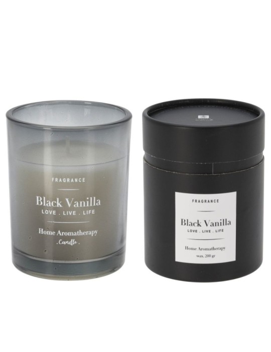 CANDELA IN VETRO 10CM 3 COLORI